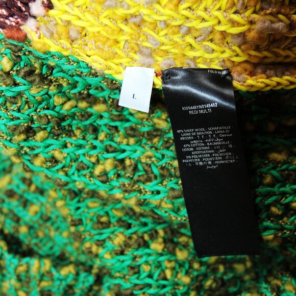 BNWT AW21 J.W.ANDERSON ANCHOR PATCHWORK SWEATER L - Picture 9 of 12